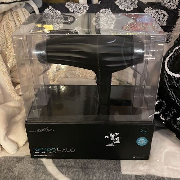 Nib paul mitchell neuro halo tourmaline touchscreen tech blow hair dryer/styler - Picture 1 of 12